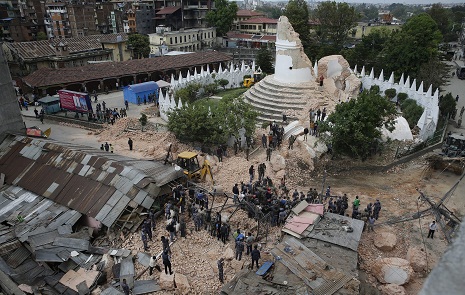 The Latest on Nepal: $1,000 for Each Family of Those Killed